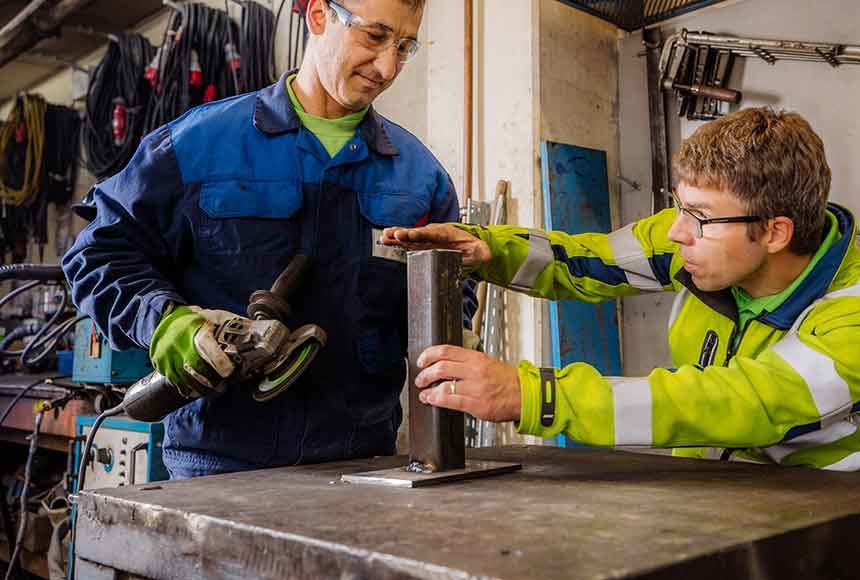 Ausbildung Anleitung Metallbearbeitung